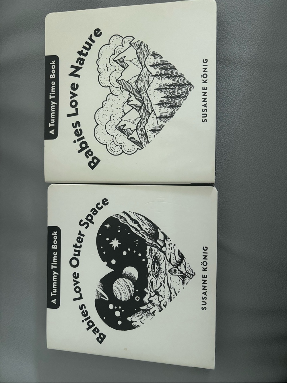 Babies Love Nature / Babies Love Outer Space Board Books - White